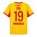 Tanie Strój piłkarski RC Lens Abdallah Sima #19 Koszulka Podstawowej 2025-26 Krótkie Rękawy